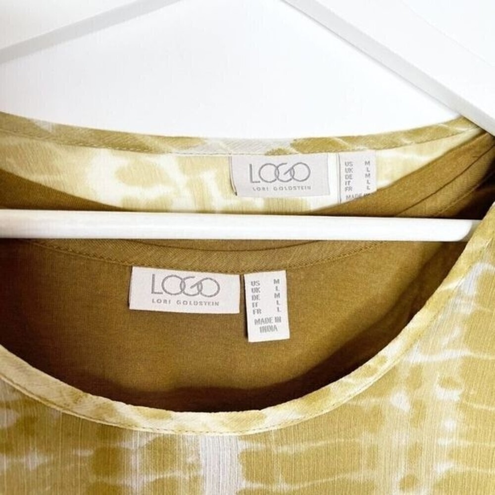 LOGO LORI GOLDSTEIN Ruffle Tunic - Picture 4 of 7